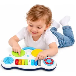Lean Toys Leantoys Pianinko interaktywne z odg?osami zwierz?t