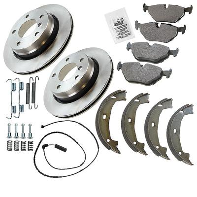 Bestprice Bremsscheiben + Beläge + Backen Hinterachse [Hersteller-Nr. 10603922] für BMW