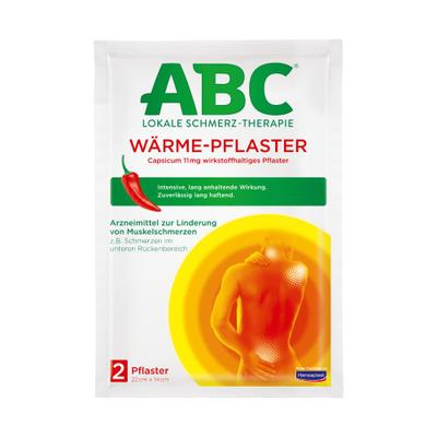 ABC Wärme-Pflaster Capsicum Hansaplast med 14x22 2 St Pflaster