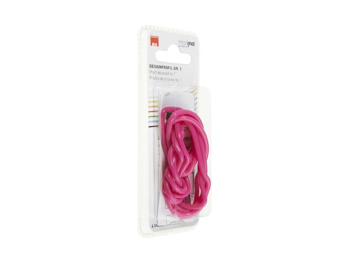 Modino Priamos Designprofil Pink 90 × 3.7 cm 4 Stück