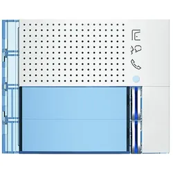 Bticino 351122 Frontblende Lautsprecher LED 2RT Allwhite