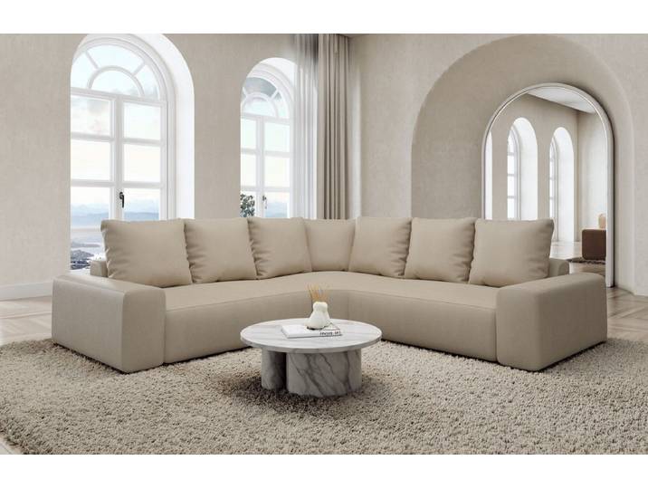 Sofa Dreams Ecksofa Ecksofa Gomera L Form Leder, Kunstleder Premium, Ecksofa, L-Form