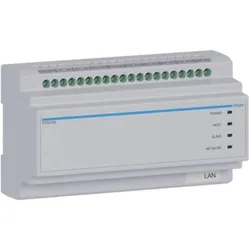 Hager RTD210X (6 Ports), Netzwerk Switch, Grau