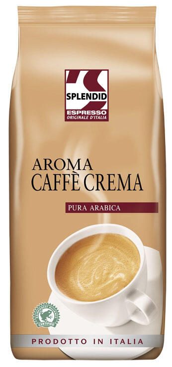 SPLENDID Kaffeebohnen AROMA CAFFÈ CREMA 1,0 kg 4031720