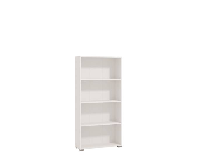 Aktenregal GOODPRODUCT Tomar Regal Bücherregal , weiss (opaque weiß), B:70cm H:142cm T:24,5cm, Regale, Aktenregal, Bücherregal