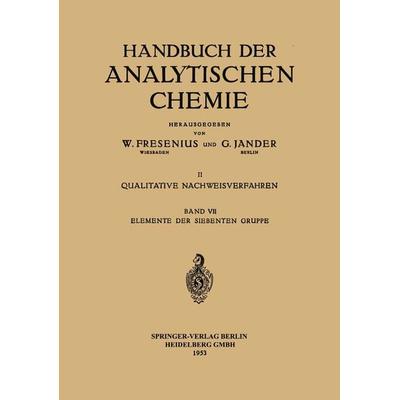 Elemente der Siebenten Gruppe, Taschenbuch von , Springer Berlin, 978-3-540-01704-2