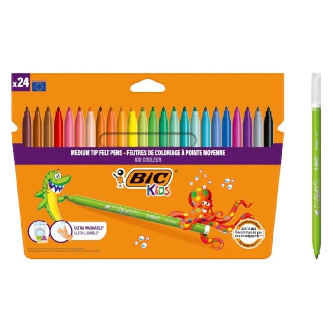Bic Kids Fasermalstifte Kid Couleur (24x) (841800)
