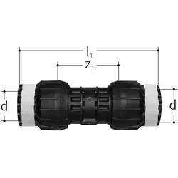 Sanipex MT-Kupplung 4690  äußerer Durchmesser 16 mm