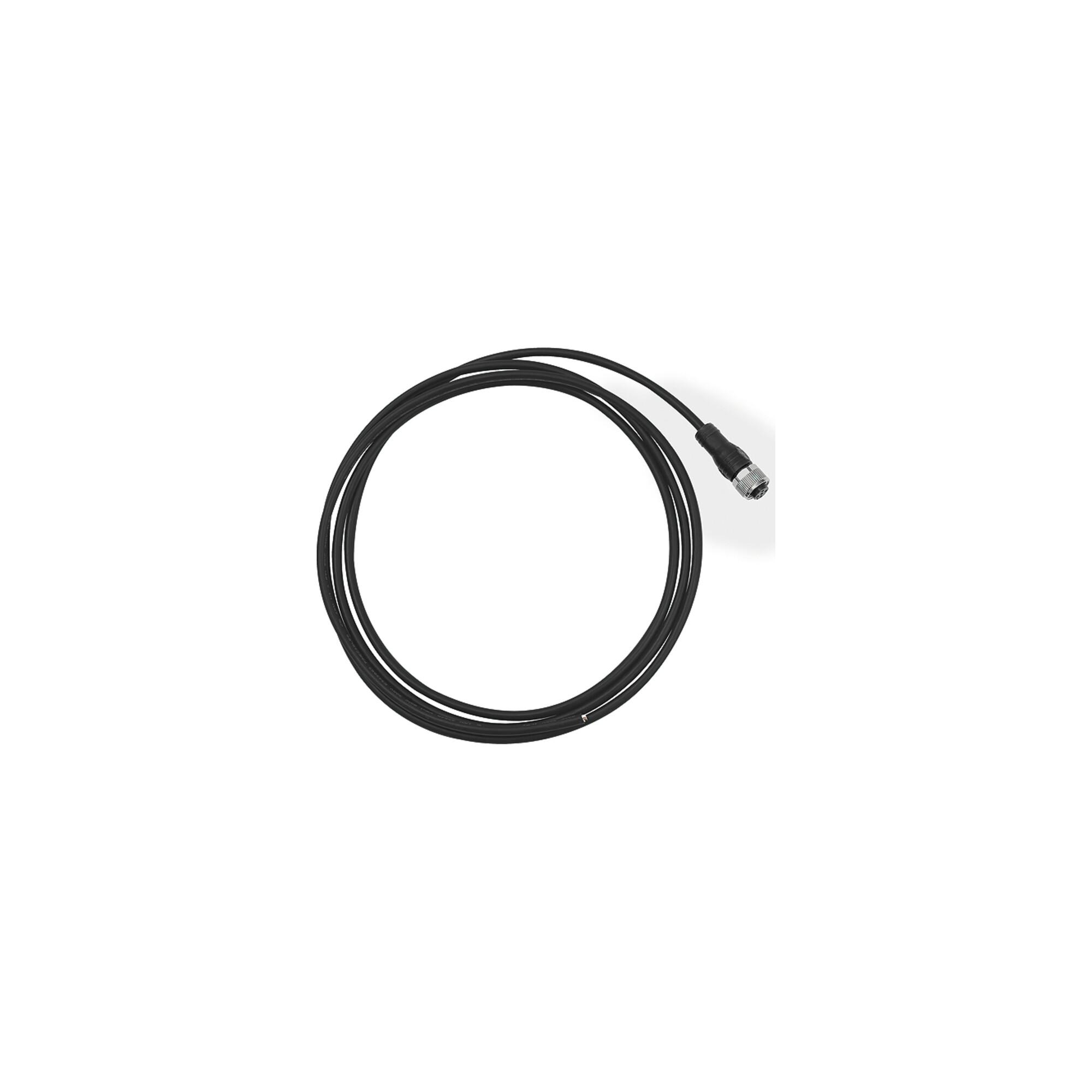 Riegler Anschlussstecker Winkelform, 4-polig, mit PUR-Kabel 5 m (EDS-KW5)
