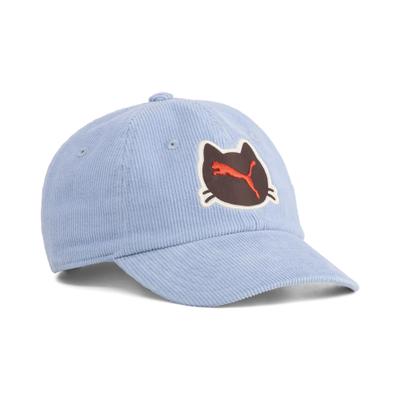 Flex Cap PUMA "Imaginary Friend Dad Cap Kinder", Jungen, Gr. Jugendlicher, blau (chambray blau), Obermaterial: 100% Baumwolle, unifarben, Caps