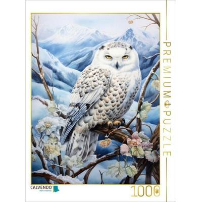 CALVENDO Puzzle Schneeeule | 1000 Teile Lege-Größe 64x48cm Foto-Puzzle für glückliche Stunden, Sonstige von , Calvendo Puzzle