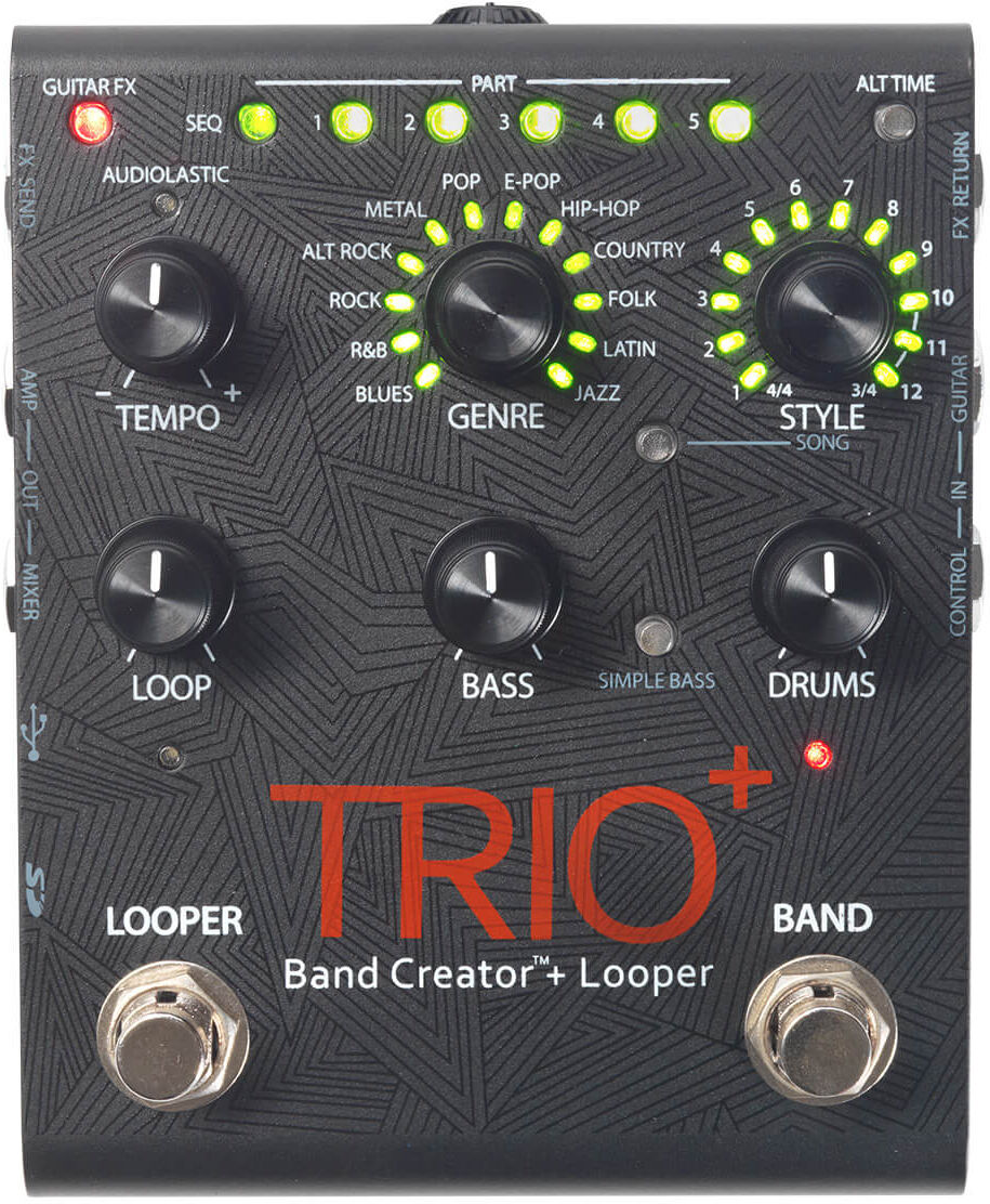 Digitech Trio+ Band Creator  Stompboxes