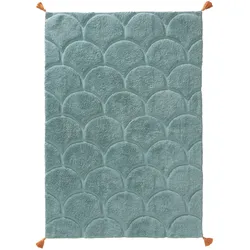 Lytte Waschbarer Kinderteppich Undine Blau 120x170 cm - Waschbarer Teppich für Kinderzimmer