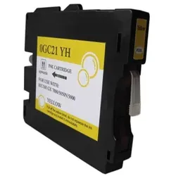 Kompatible Druckerpatrone Ricoh GC-21 yellow, gelb, 405535