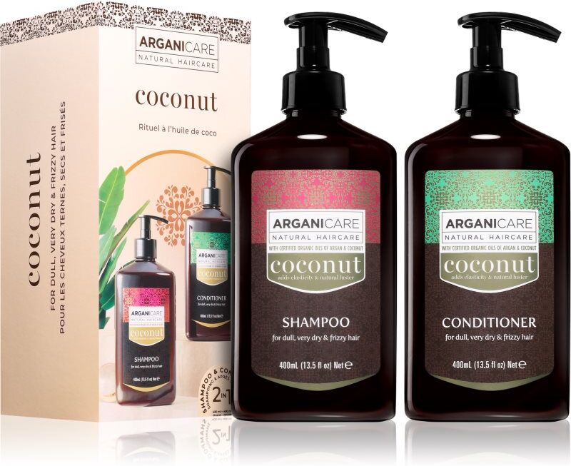 Arganicare Coconut Set coffret cadeau nutrition et hydratation vlasů 1 pcs
