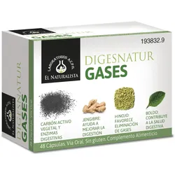 El Natural Digesnatur Gases 650 Mg X 48 Caps