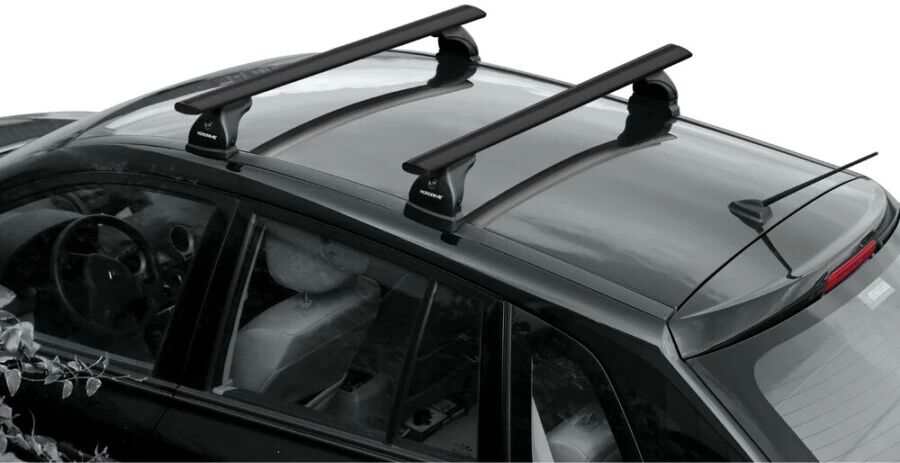 Nordrive BARRE EVOS SILENZIO BLACK S 108CM , ALLUMINIO