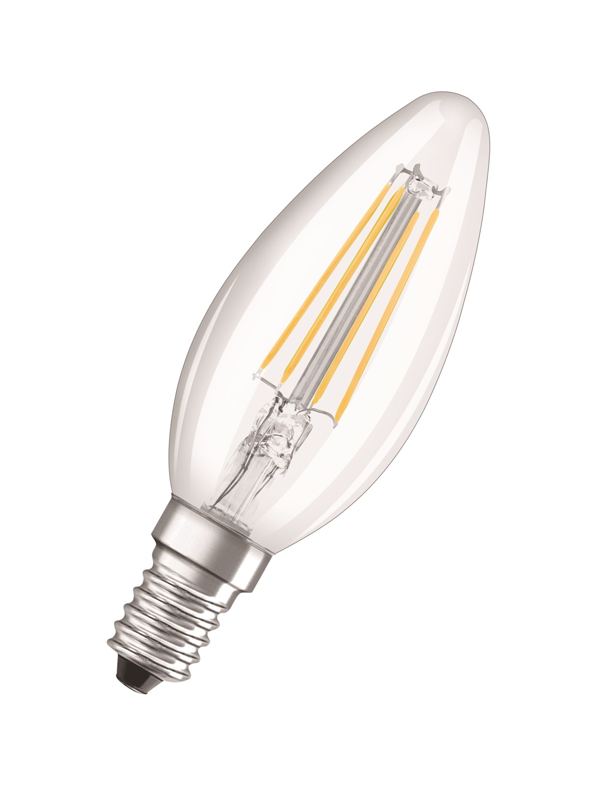 Osram LED-Lampe Candle 6W/827 (60W) Clear E14