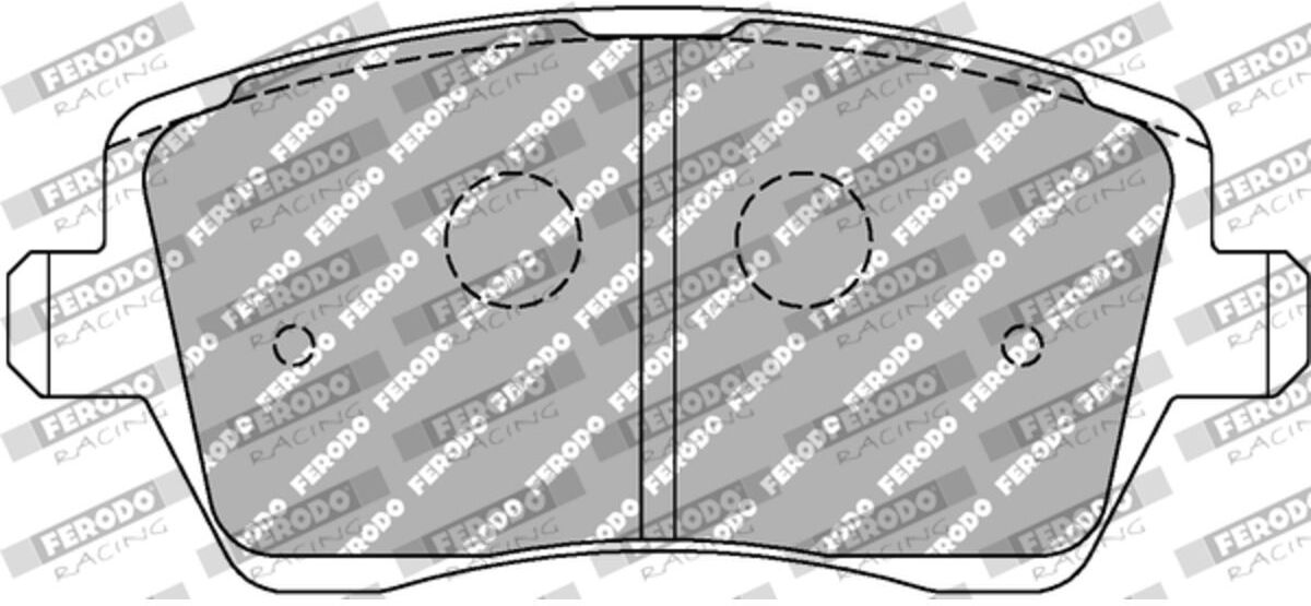 Sportbremsbeläge ohne Straßenzulassung FERODO FCP1617R