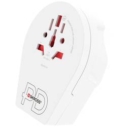 Skross 1.500291 Reiseadapter Country Adapter World to UK USB C20PD