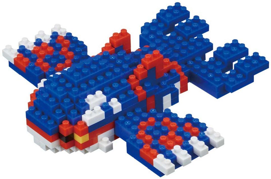 Nanoblock Juguete con piezas Kyogre Kawada.