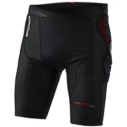 Troy Lee Designs Stage Ghost D3O Baselayer Short Schwarz XL leichte Funktionsunterwäsche mit stoßdämpfender D3O-Technologie