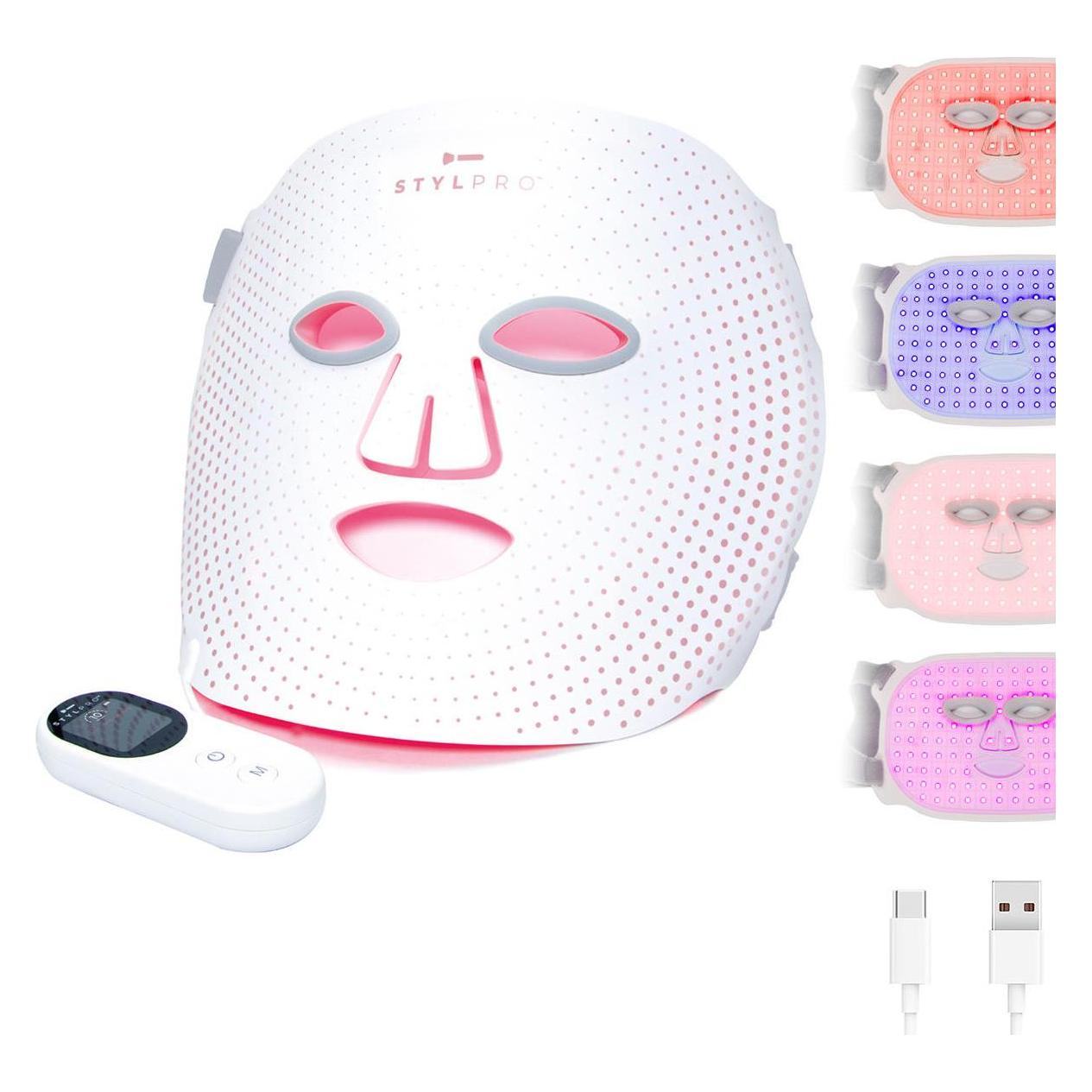 Stylideas LED Gesichtsmaske mit Wellenlänge (415 - 830 nm) (LFM01A)