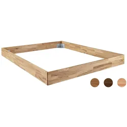 Hasena »Bergamo 18/4S« Bettrahmen Massivholz 180x210 cm / Kernbuche natur, geölt