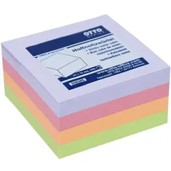 OTTO Office Haftnotiz Würfel »Harmony Farbmix« 75 x 75 mm