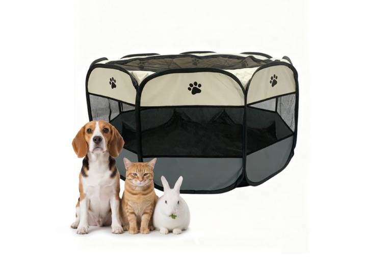 Relaxdays Opvouwbare puppyren binnen & buiten