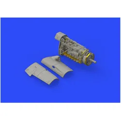 Eduard Bf 109F engine & fuselage guns f.