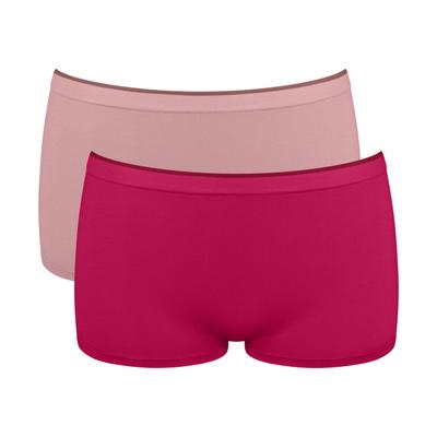 Panty SLOGGI "GO Sense", Damen, Gr. XXL, Single Jersey, rosa (multi, colour), Single Jersey, Obermaterial: 88% Modal, 12% Elasthan, Unterhosen Panty, Santoni Rundstrick
