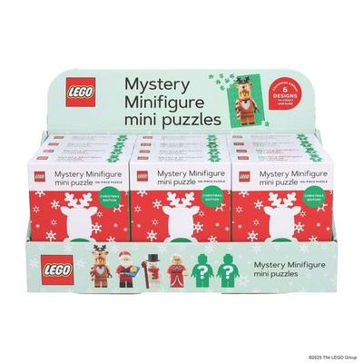 LEGO Mystery Minifigure Mini Puzzle (Christmas Edition Red) 12 Copy CDU, von Chronicle Books, Chronicle Books, 978-1-79723-308-6