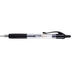 Viking GRRBF0.5 Einziehbar Tintenroller Schwarz 0.5 mm Fein Rundspitze Nicht Nachfüllbar