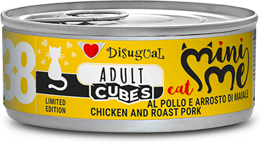 Disugual Cubes Mini-Me 38 Frango e Porco Assado 12 uds x 85g