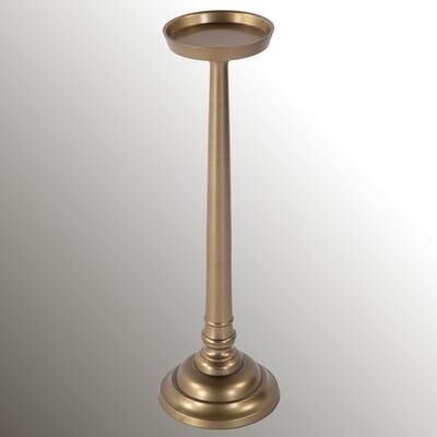 Butler Specialty Co Tilly Pedestal Table , Satin Gold