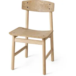 Mater Conscious Chair 3162, eiche gebeizt / coffee waste light