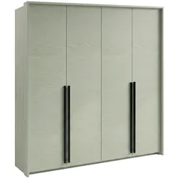 DREHTÜRENSCHRANK Giana mit 4 Türen, 210 cm, Eukalyptusfarbe
