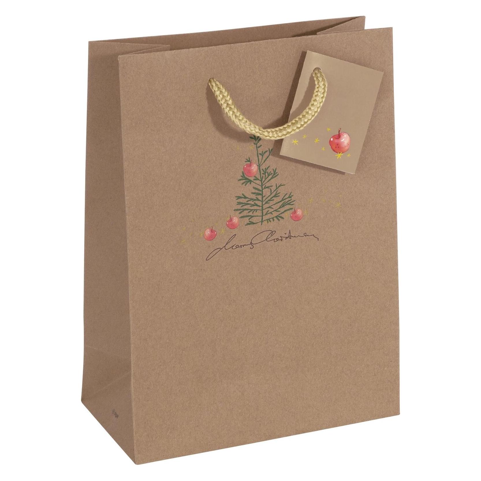 Sigel Weihnachts-Geschenktte "Christmas with apples", klein (1x) (GT041)