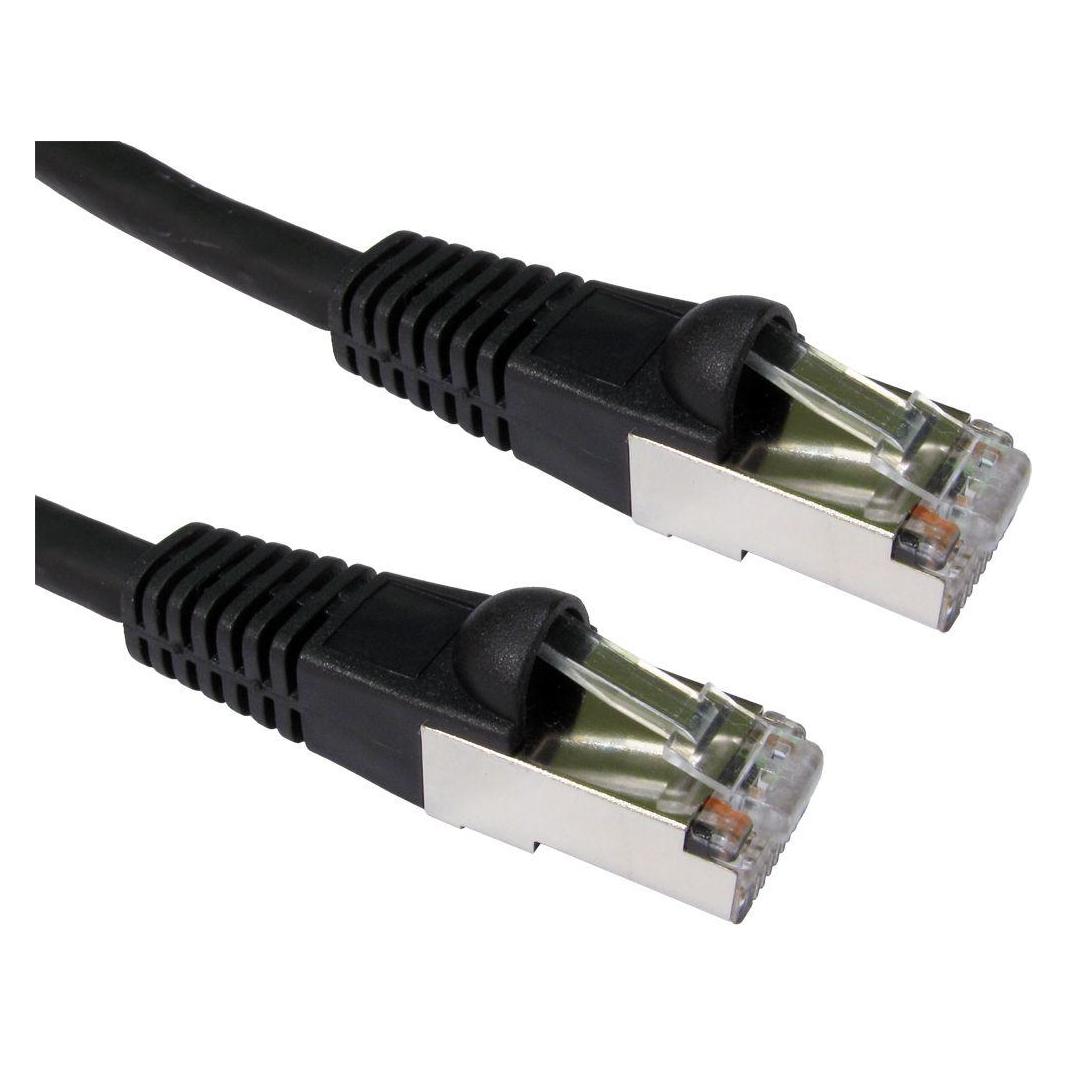 Cables Direct 3m Cat6a Sstp-Lsoh Cable Black (S/FTP, CAT6a, 3 m) (ART-103K)