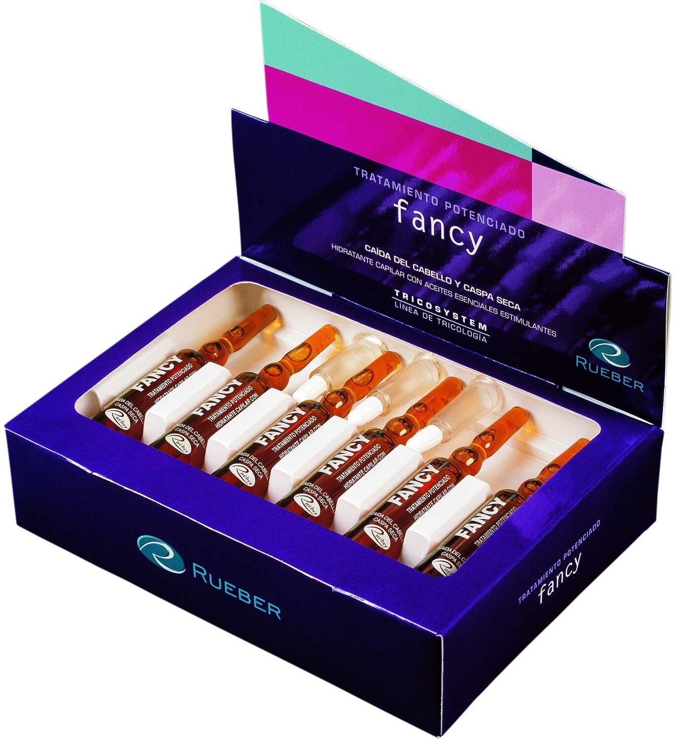 RUEBER Fancy tratamiento vitamínico 12 vialesx10 ml