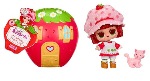 L.O.L. Surprise! Loves Strawberry Shortcake Tots Geurige verzamelpopjes met Transforming Strawberry House-speelset
