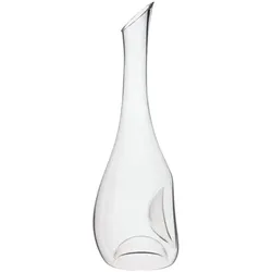 Rona Karaffe Gyrus handgefertigt Gyrus ungeeicht transparent, 41 cm