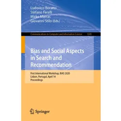 Bias and Social Aspects in Search and Recommendation, Fachbücher