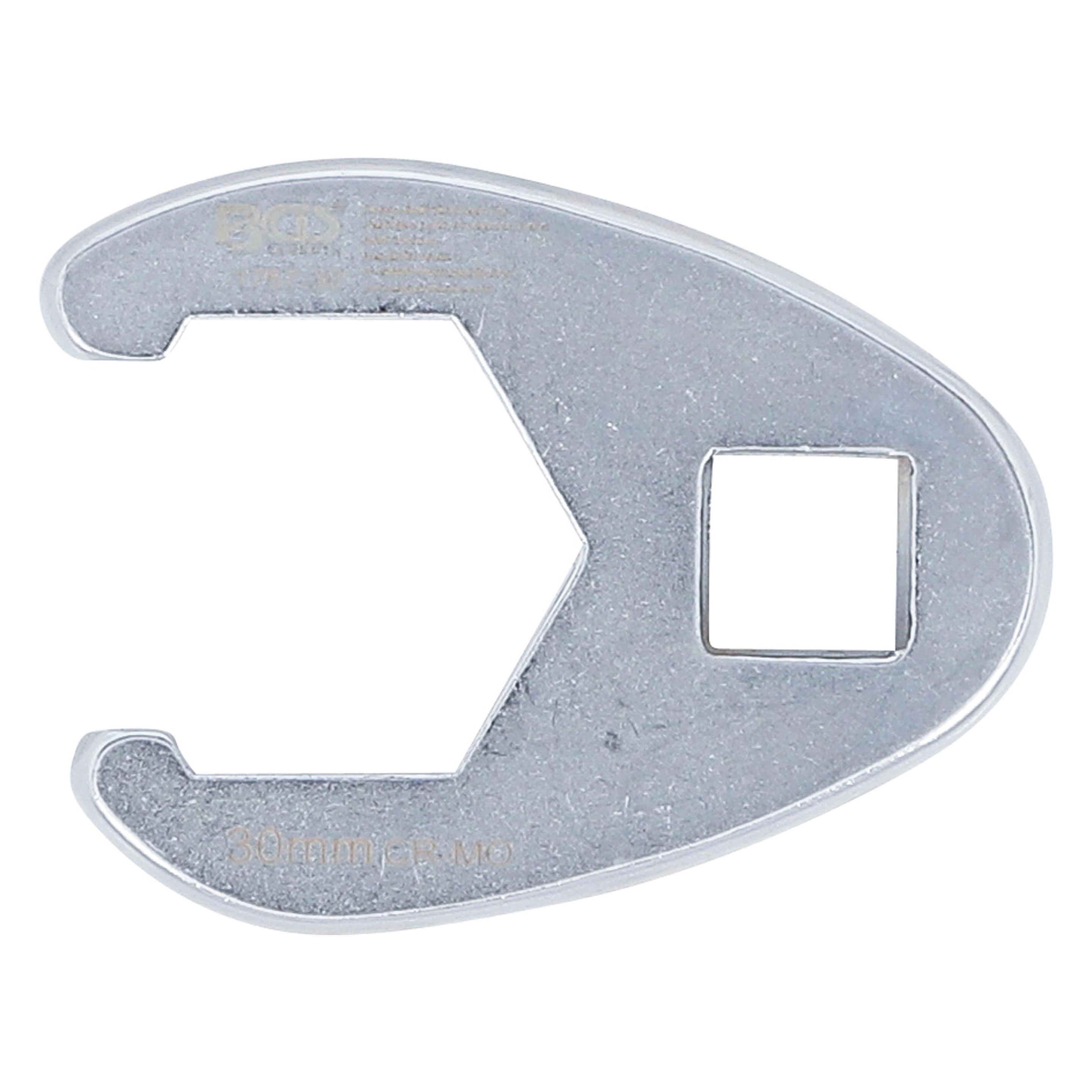 BGS Hahnenfussschlüssel Antrieb Innenvierkant 12,5 mm (1/2") SW 30 mm (30 mm) (1757-30)