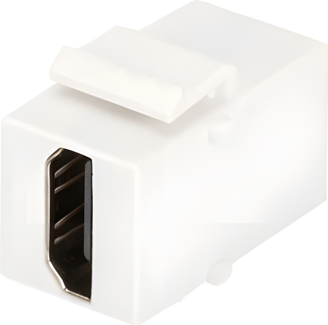 Digitus DN-93401 Keystone Modul HDMI 2.0 HDMI naar HDMI Bu/Bu