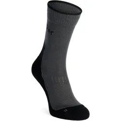 Icebreaker, Damen, Sportsocken, Hike+ Light Crew (38 - 40), Grau