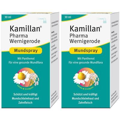 Kamillan Mundspray 2x 2x30 ml Dosierspray