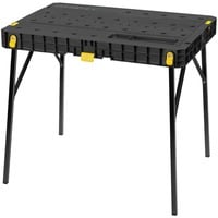 Tragbare Werkbank Essential schwarz, bis 320kg belastbar