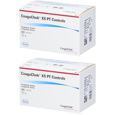 Coaguchek XS PT Controls Lösung 2x 2x1x4 St